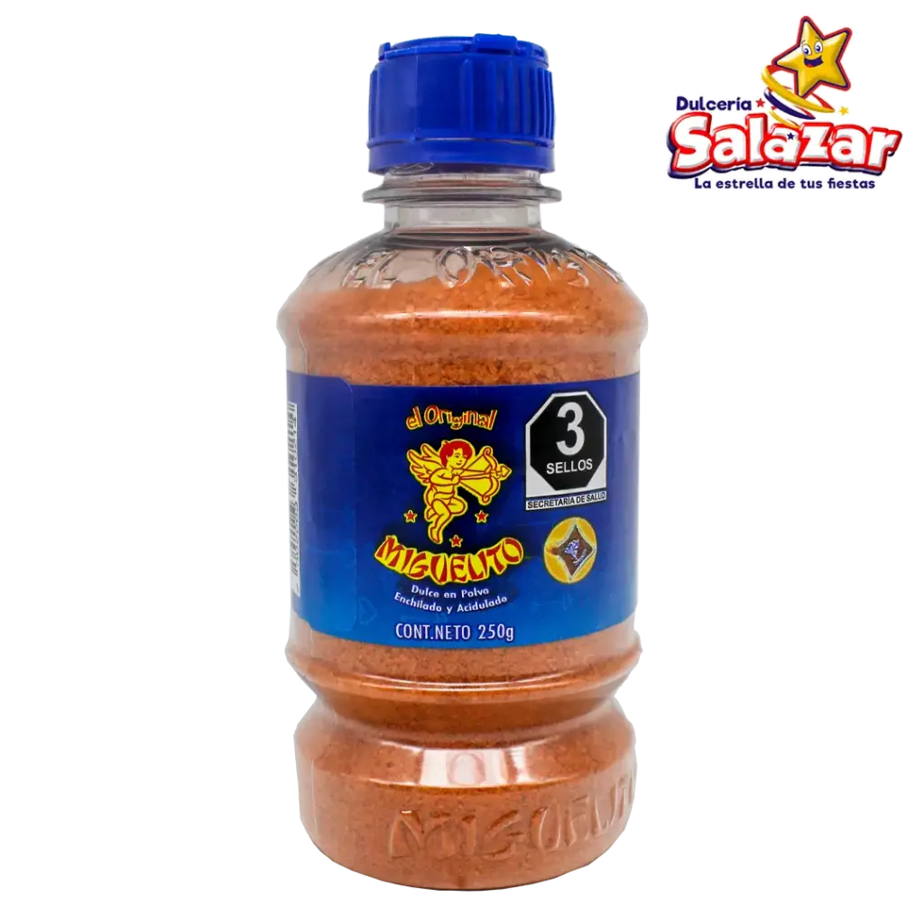 [MIG0122] MIGUELITO CHAMOY -BOT.250G- "C/48/1"