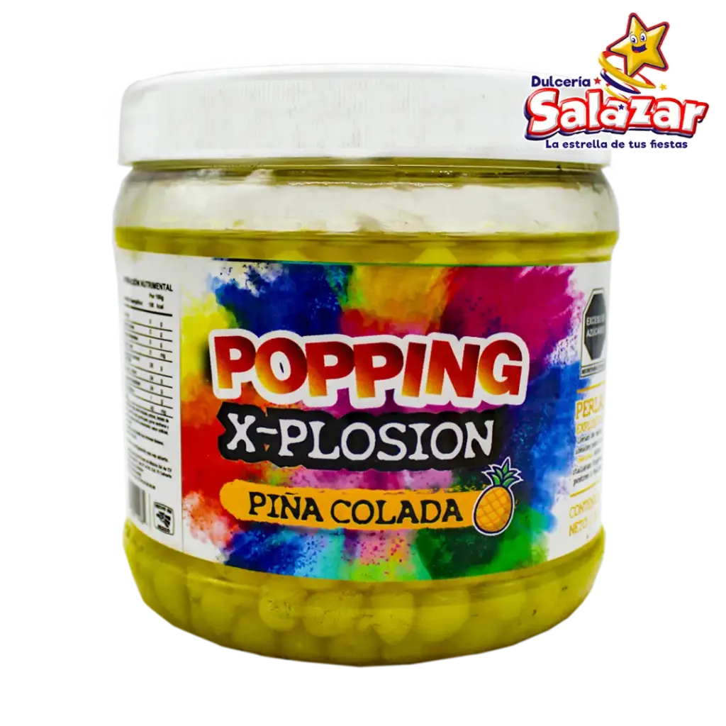 PERLAS EXPLOSIVAS DE PIÑA COLADA 1KG  "C/1/1"