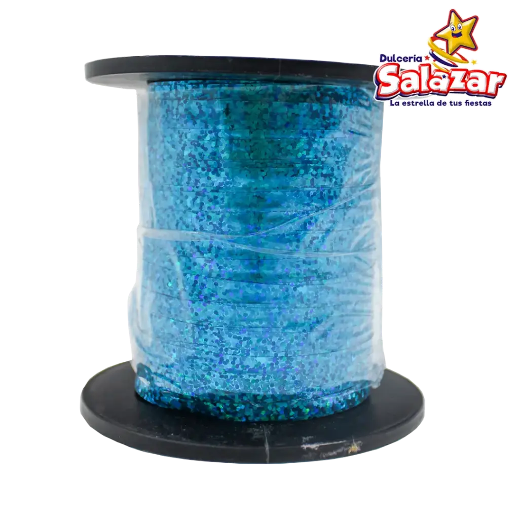 CELOSEDA CURLING AZUL TURQUESA HOLOGRAFICO 200M "C/1/1"