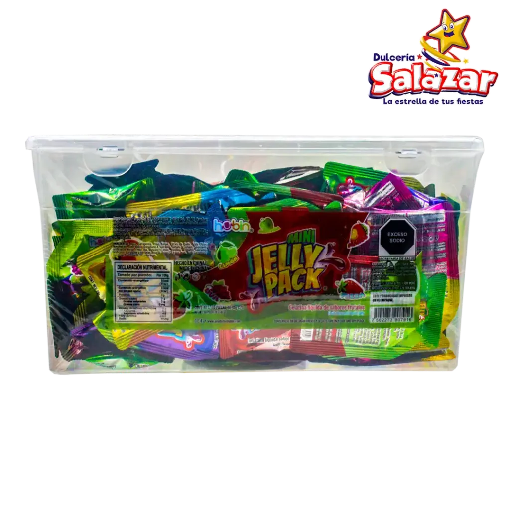 [HUB0030] MINI JELLY PACK HUBIN  -V.780G.- "C/12/60"