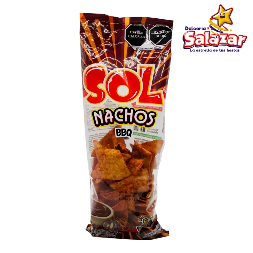 TUBI NACHOS BBQ "C/40/100GR"