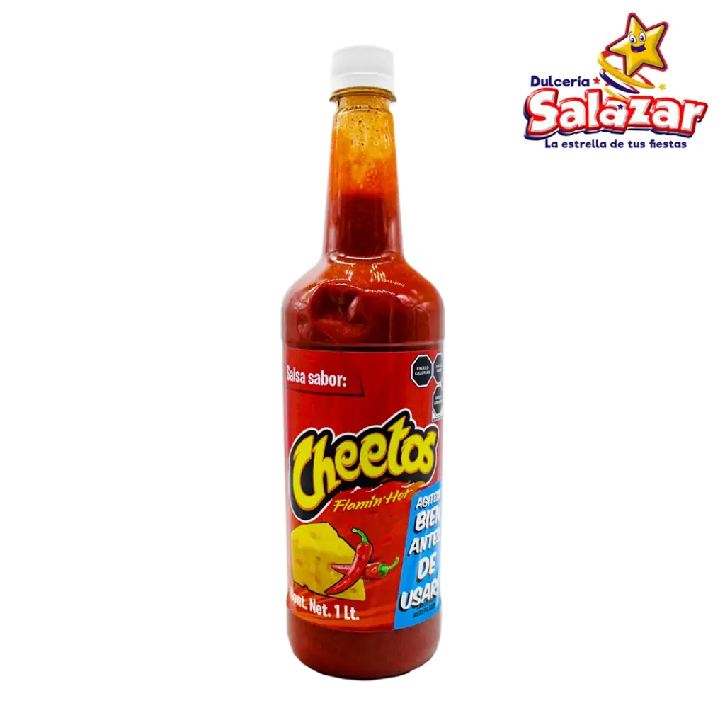 SALSA ALITAS CHETTOS FLEMING HOT 1LT "C/12/1"