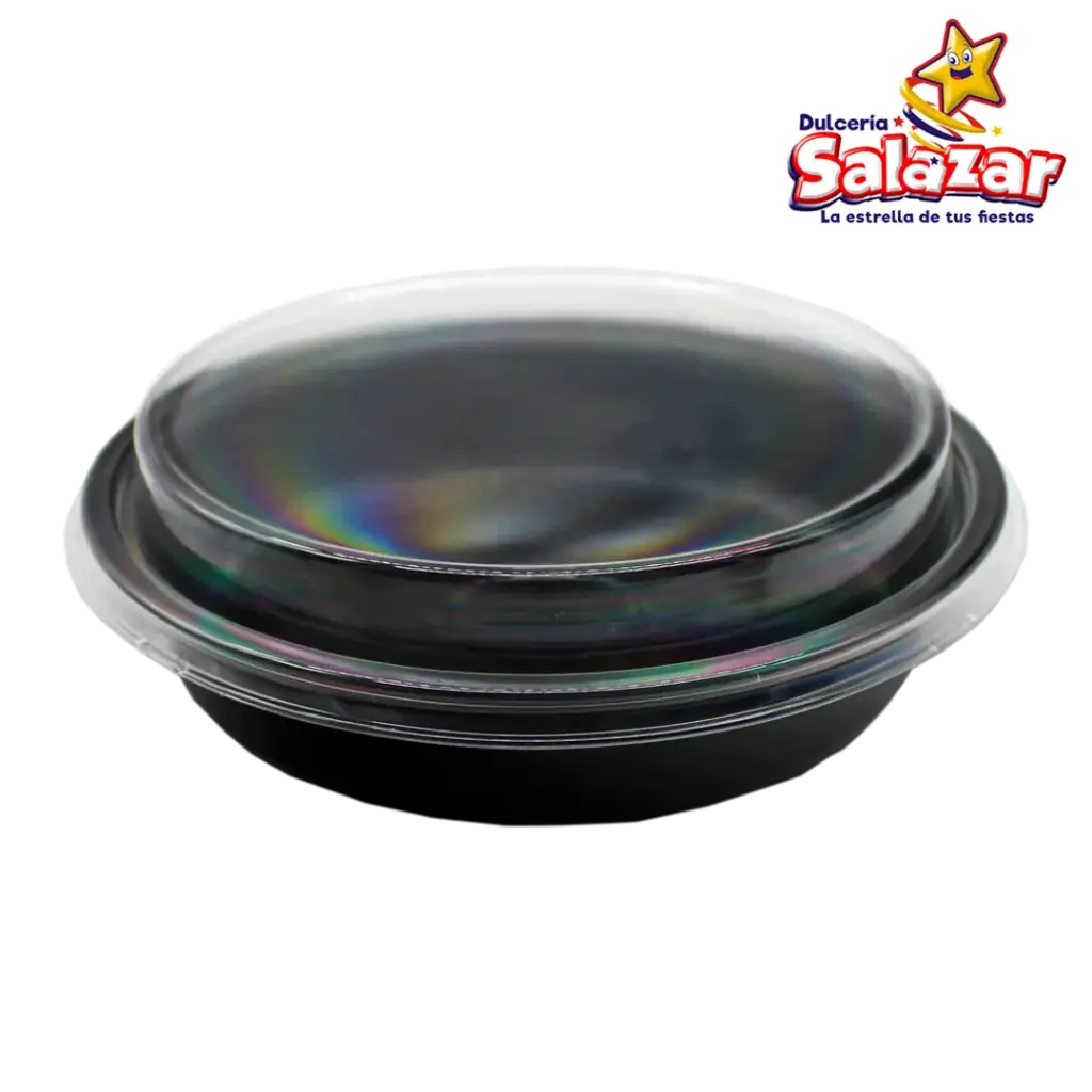 CONTENEDOR BASE NEGRA D.20CM 7CM ALTURA FH20-42N "C/250/1"