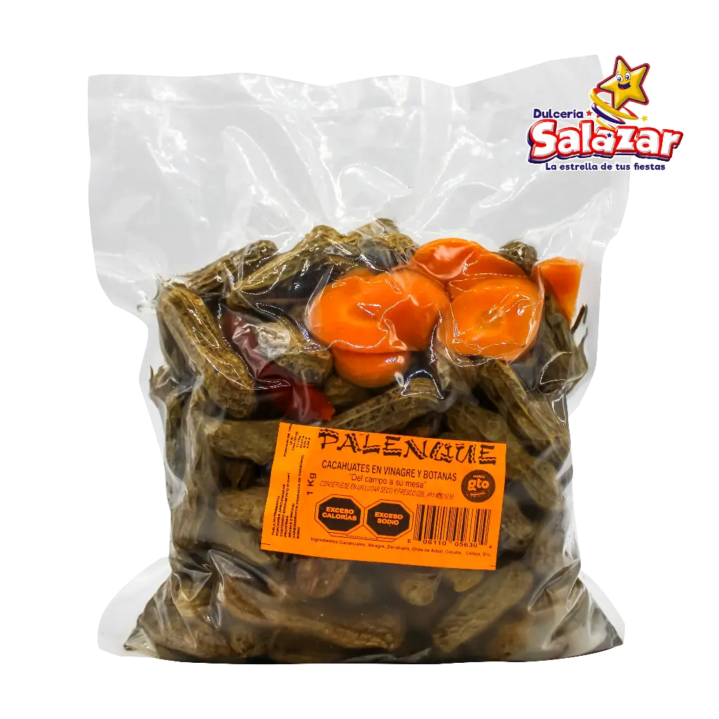 CACAHUATE ENVINAGRE PALENQUE "B.1KG"