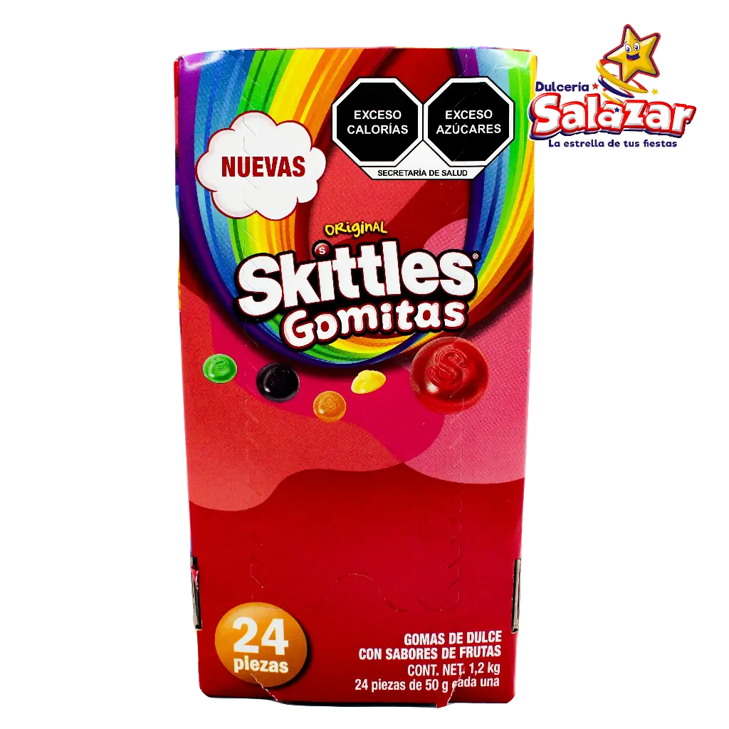[EFF0237] GOMITAS SKITTLES ORIGINAL -D.50G- "C/6/24"