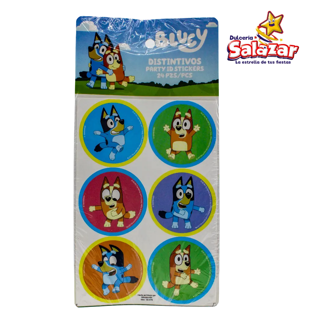 [GRN0501] DISTINTIVO BLUEY GRANMARK -D.24PZA- "C/6/24"      