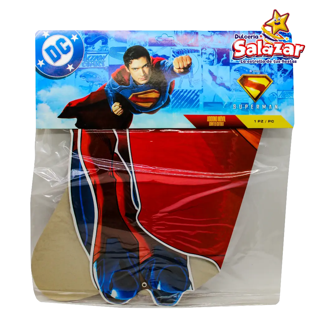 ADORNO MOVIL SUPERMAN MOVIE GRANMARK -D.1PZA- "C/6/1"