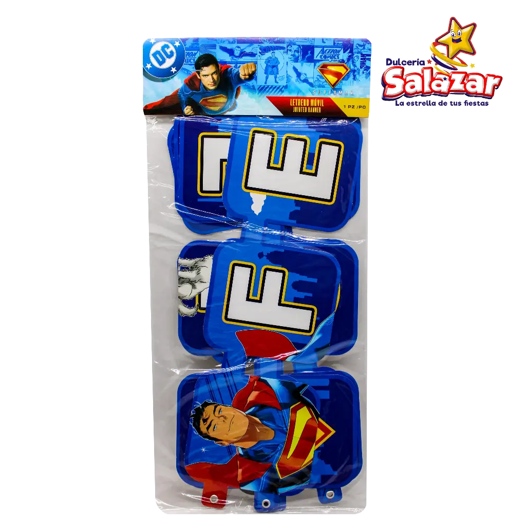 LETRERO MOVIL SUPERMAN MOVIE GRANMARK -D.1PZA- "C/6/1"