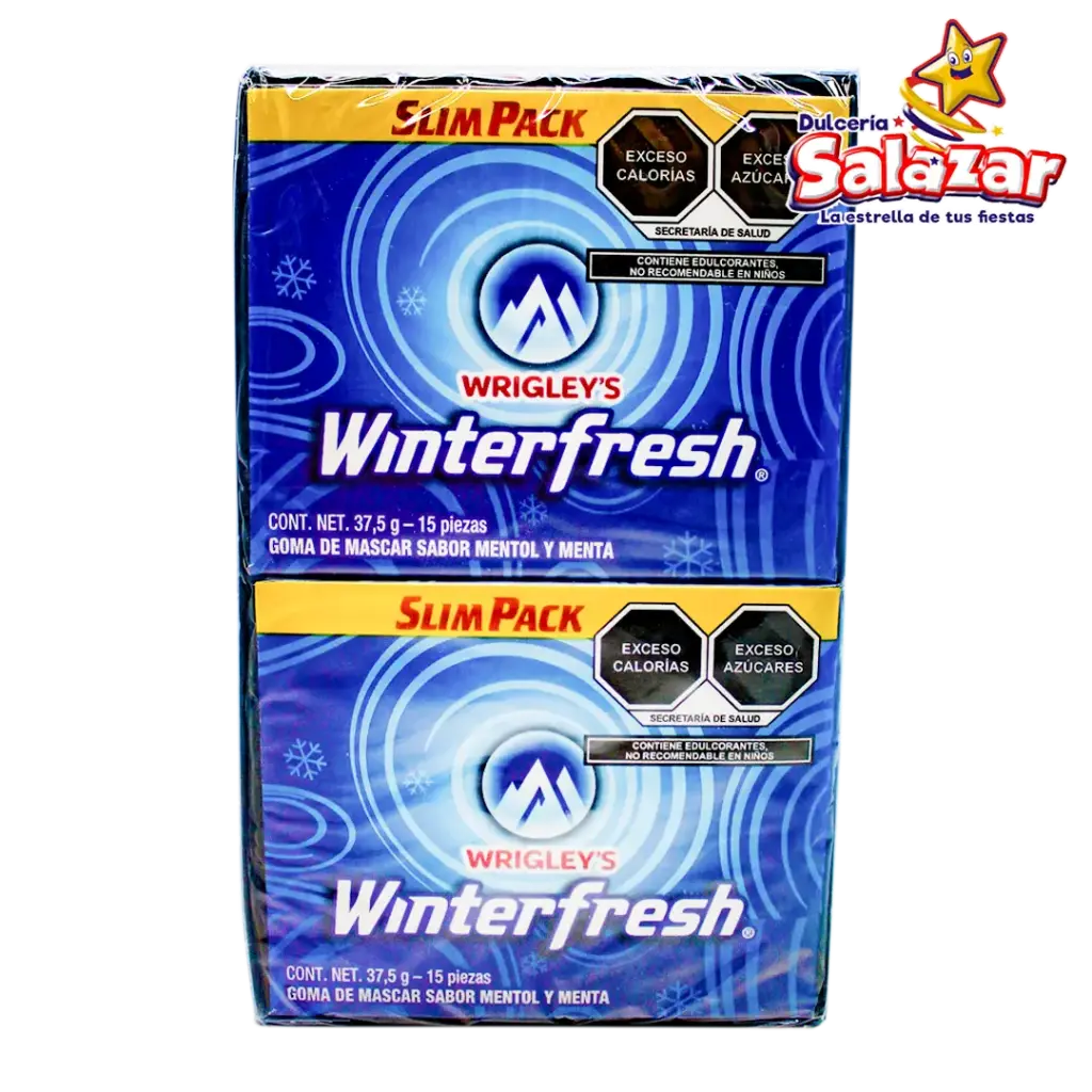 WINTERFRESH SLIMPACK MENTOL Y MENTA -D.37.5G- "C/12/10"