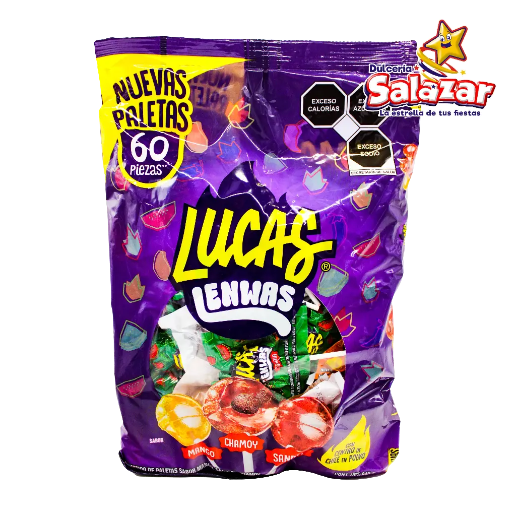 PALETA LUCAS LENWAS MIX -B.60PZ- "C/14/60"