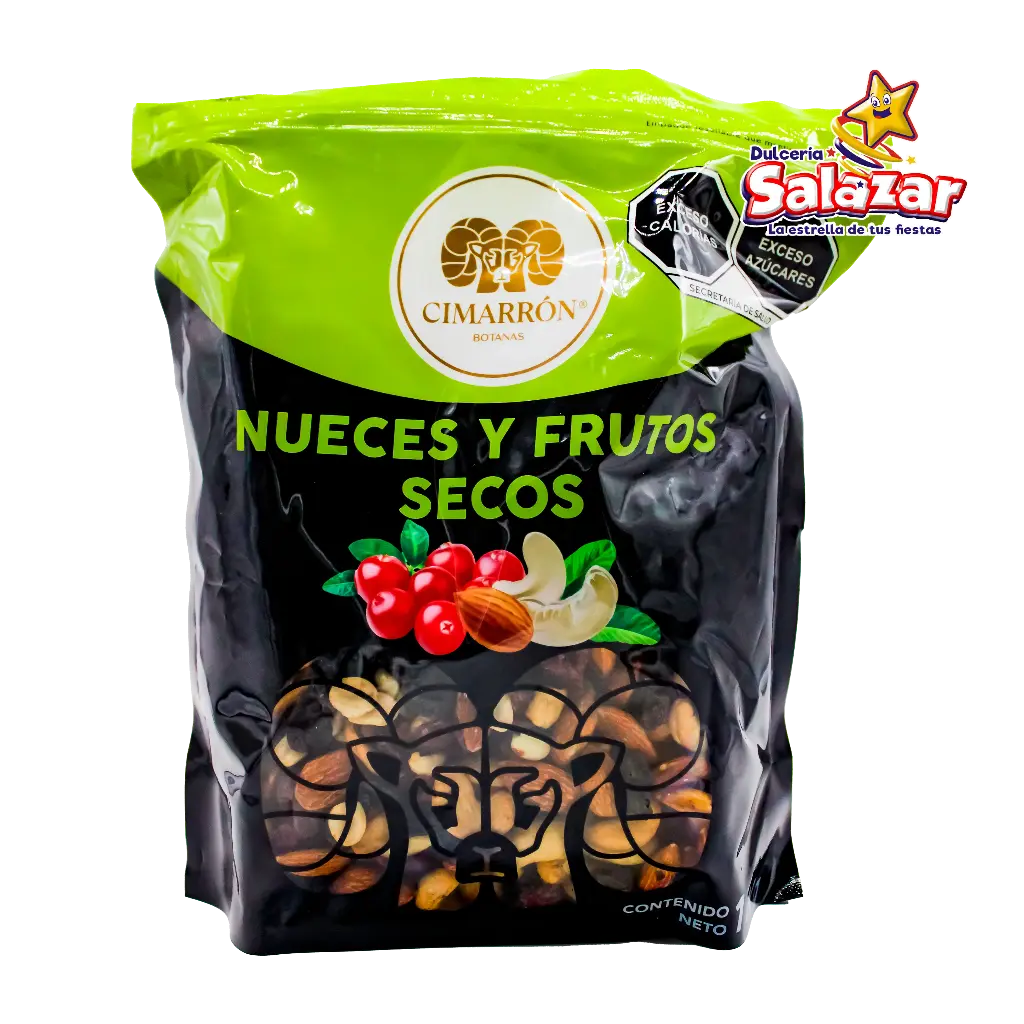 NUECES Y FRUTOS SECOS CIMARRON -B.1KG- "C/10/1"