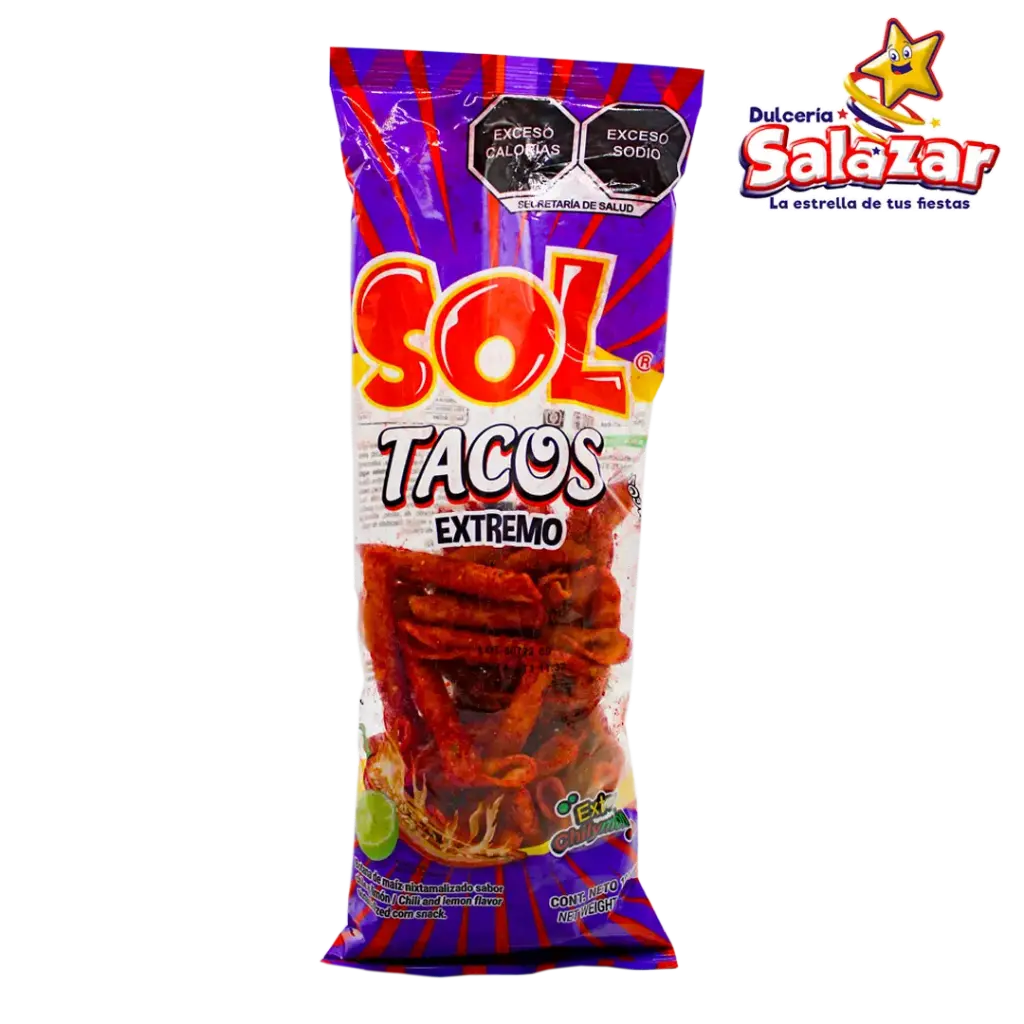[SOL0059] TUBI TACOS EXTREMO "C/54/100GR"