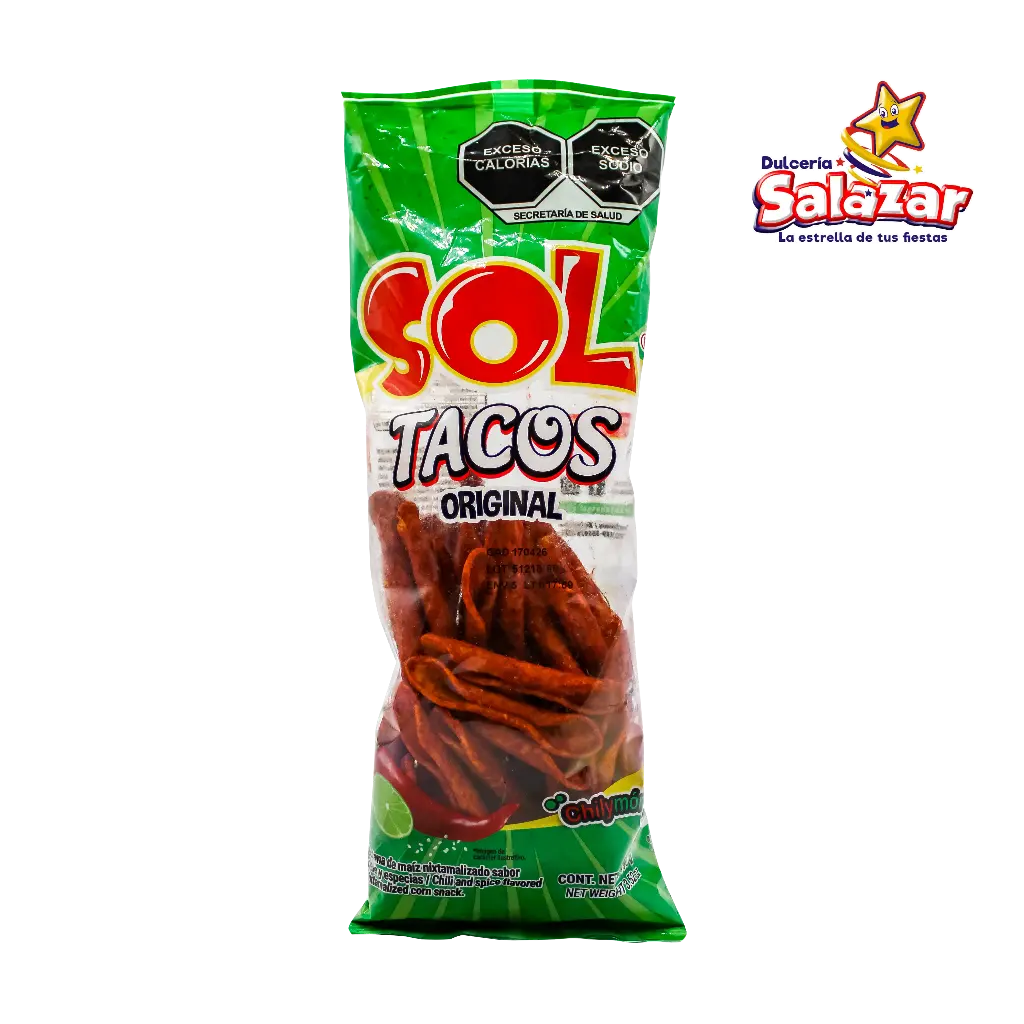 TUBI TACOS "C/54/100GR"