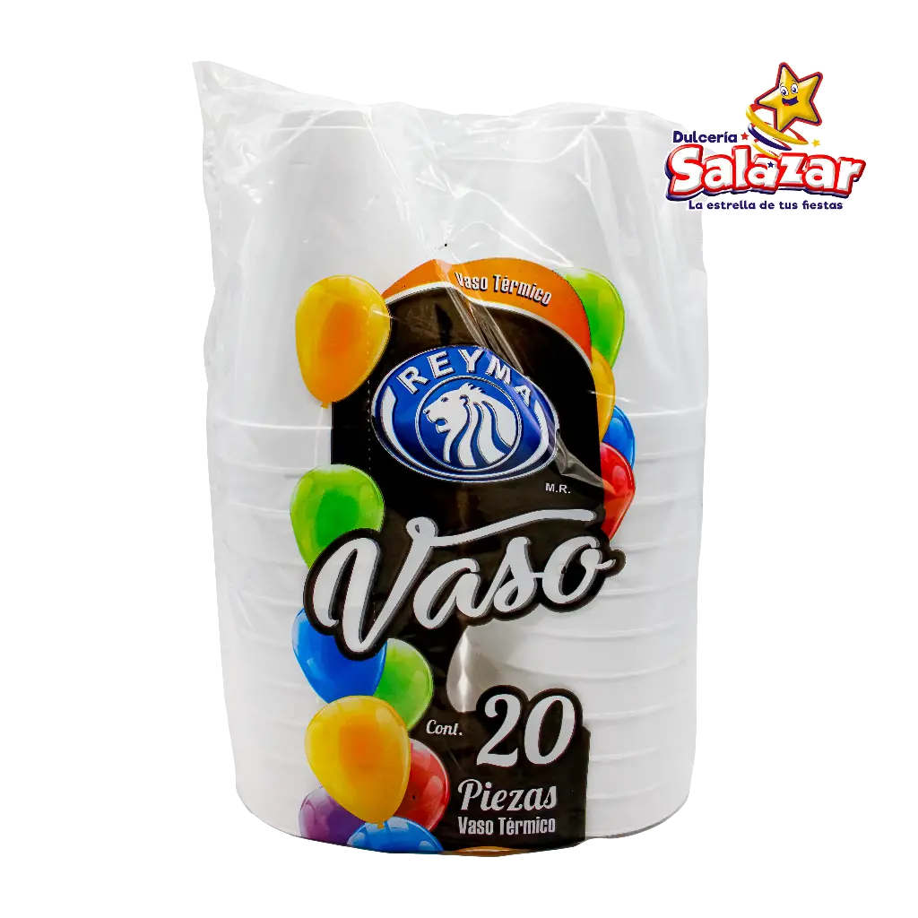 VASO TERMICO No.12 ANAQUEL REYMA VT12AQ -B.20 PZA- "C/50/20"