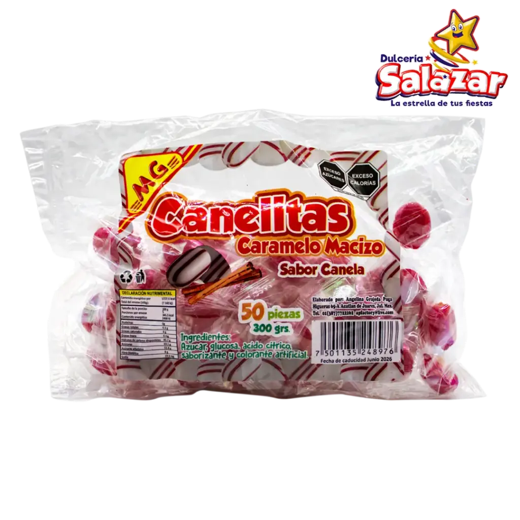 [PATR0023] CARAMELO CANELITAS -D.50PZ- "C/30/50"