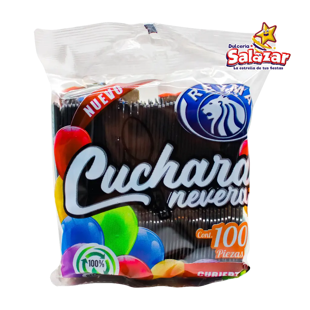 [REYM0082] CUCHARA NEVERA REYMA CCN100NE -B.100P- "C/20/100"