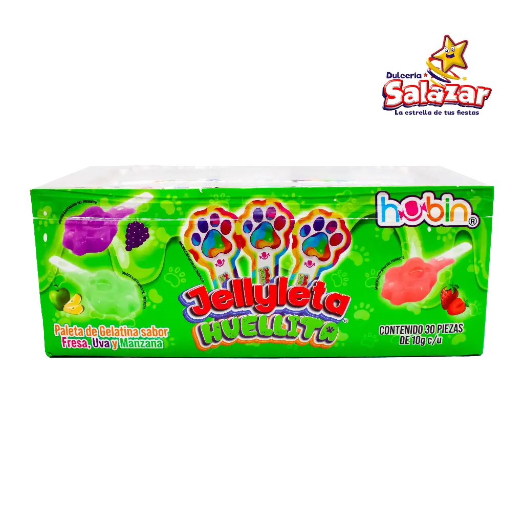 [HUB0042] JELLYLETA HUELLITA 10GR HUBIN -D.300G.-"C/20/30"