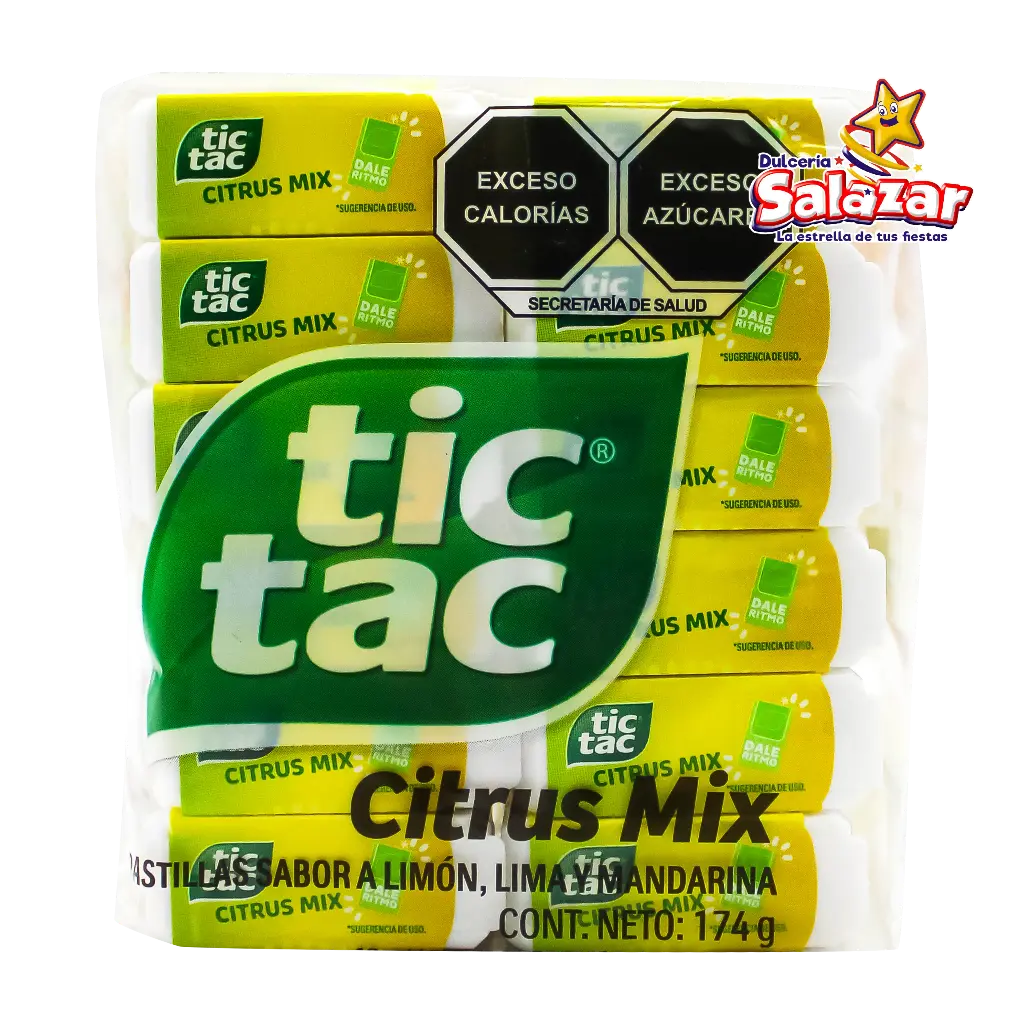 TIC TAC CITRUS -D.174G- "C/12/12"