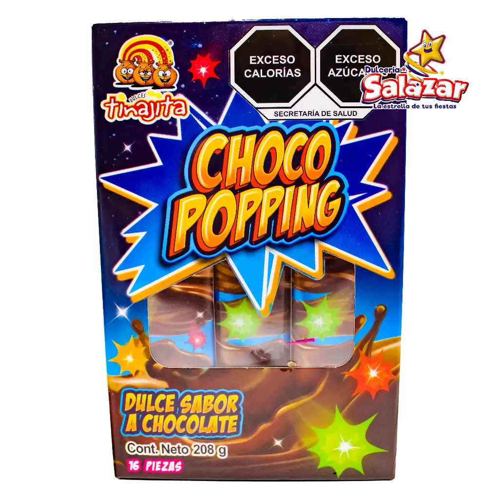 CHOCO POPPING TINAJITA -D.208G- "C/30/16"