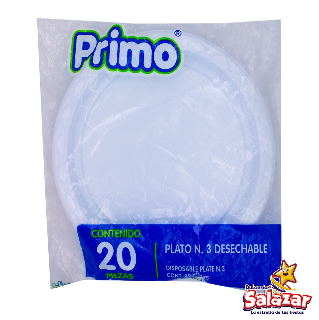 FIESTA PLATO 3 NEON -B.25PZ- "C/20/25"