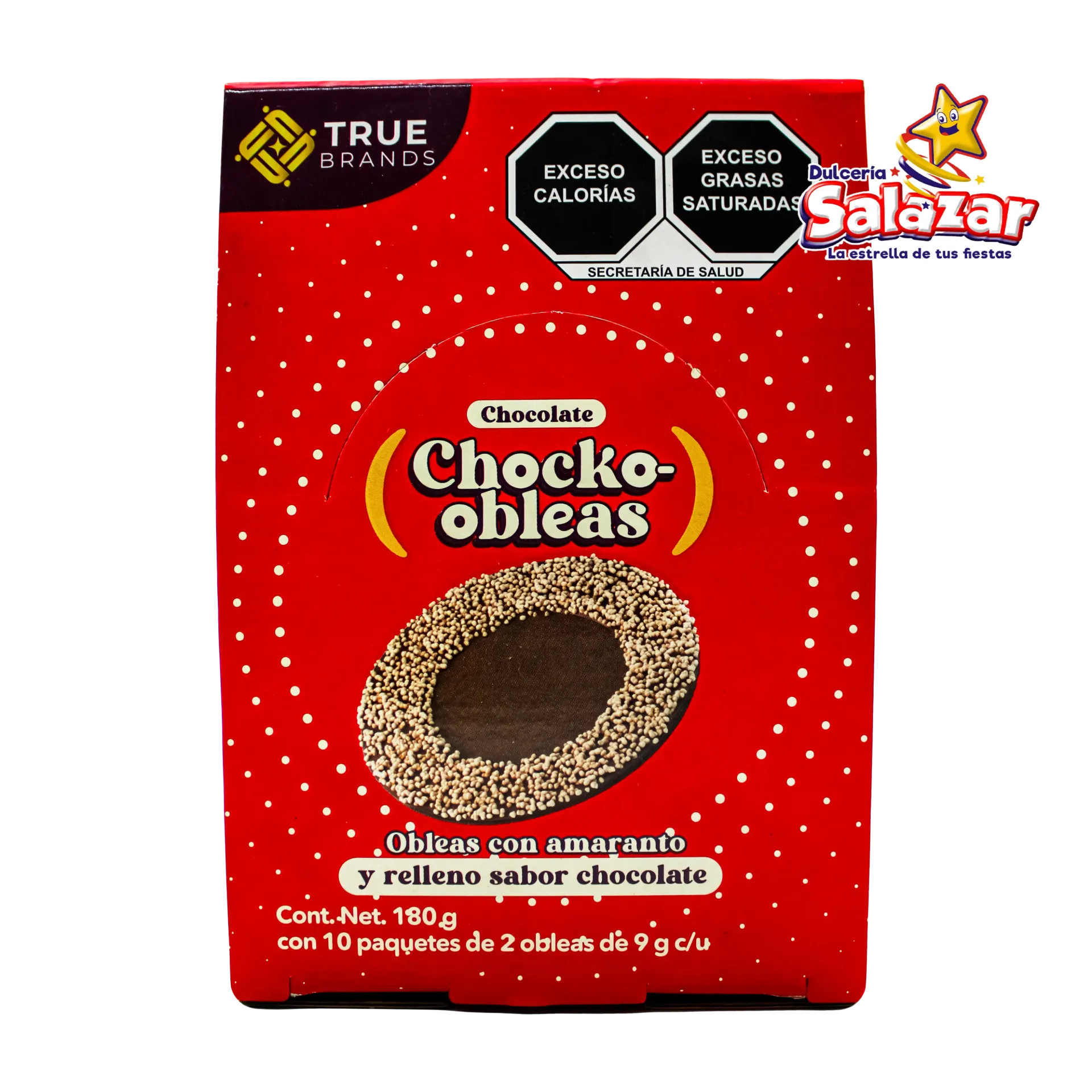 [DES0036] CHOCKO OBLEA CHOCOLATE -D.180GR- "C/10/10"