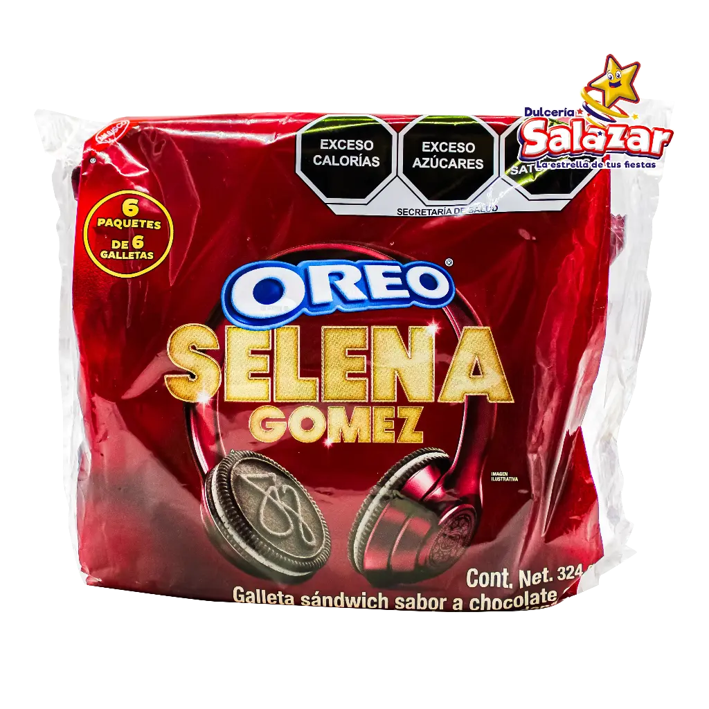GALLETA OREO SELENA'S CHOCOLATE -D.324GR- "C/18/6"