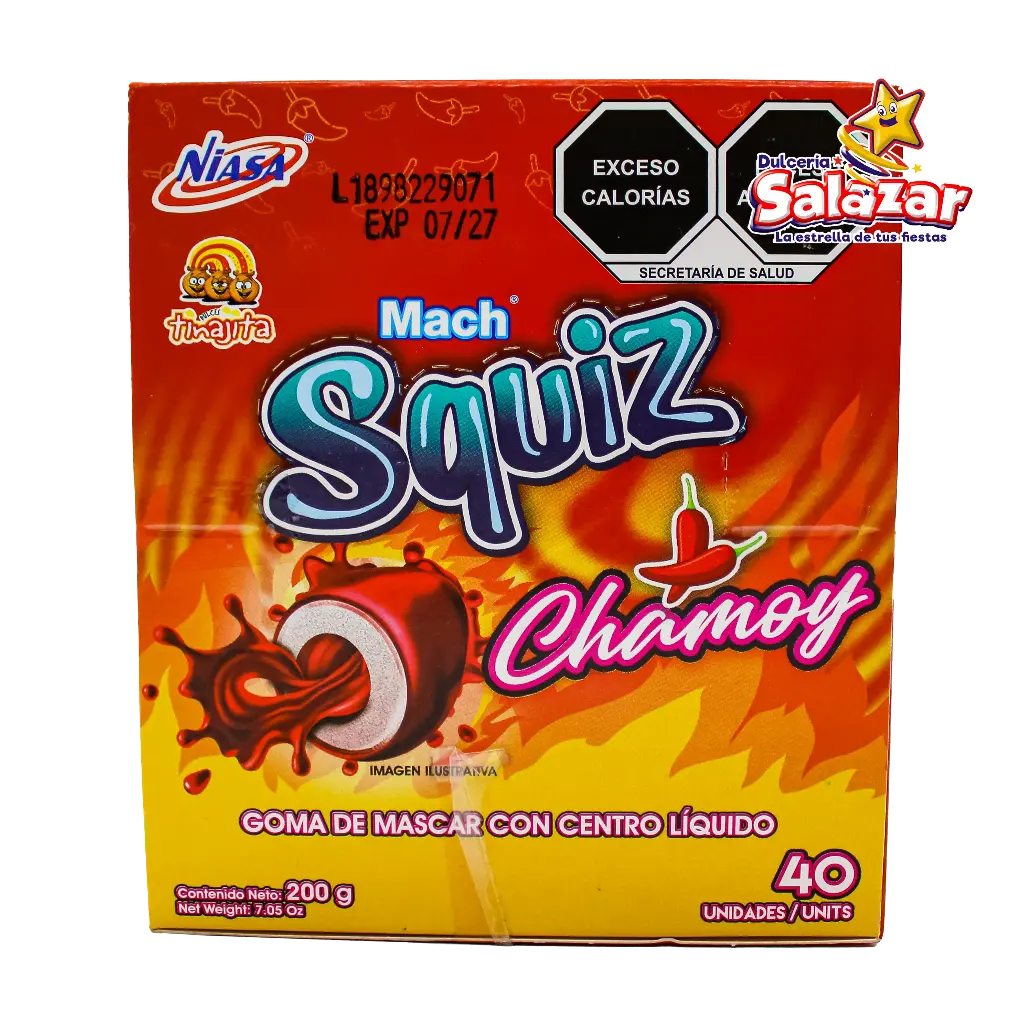 SQUIZ CHAMOY PICANTE TINAJITA -D.200GR- "C/16/40"