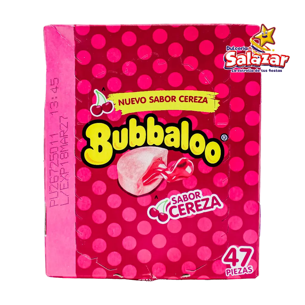 [ADA0354] CHICLE BUBBALOO CEREZA -D.239G- "C/32/47"