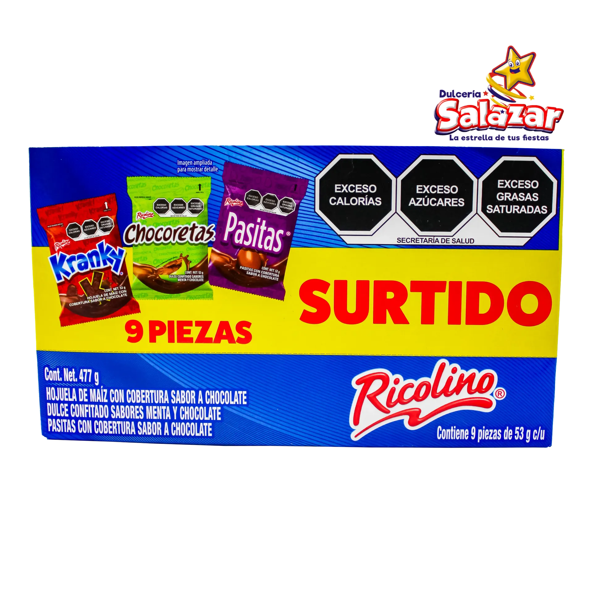 [RCO0507] SURTIDO RICOLINO -D.477GR- "C/7/9"