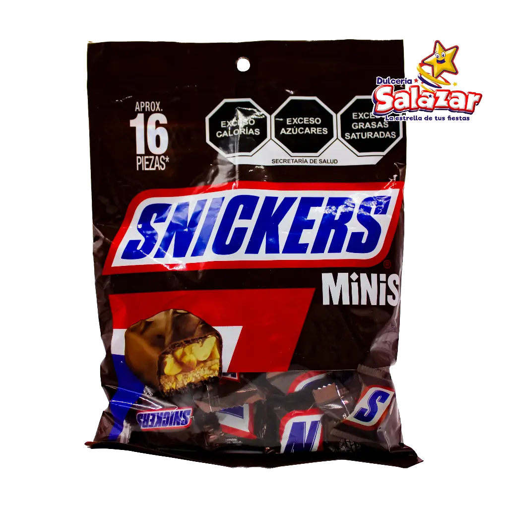 [EFF0254] CHOCOLATE SNICKERS MINI -B.144GR- "C/12/16"