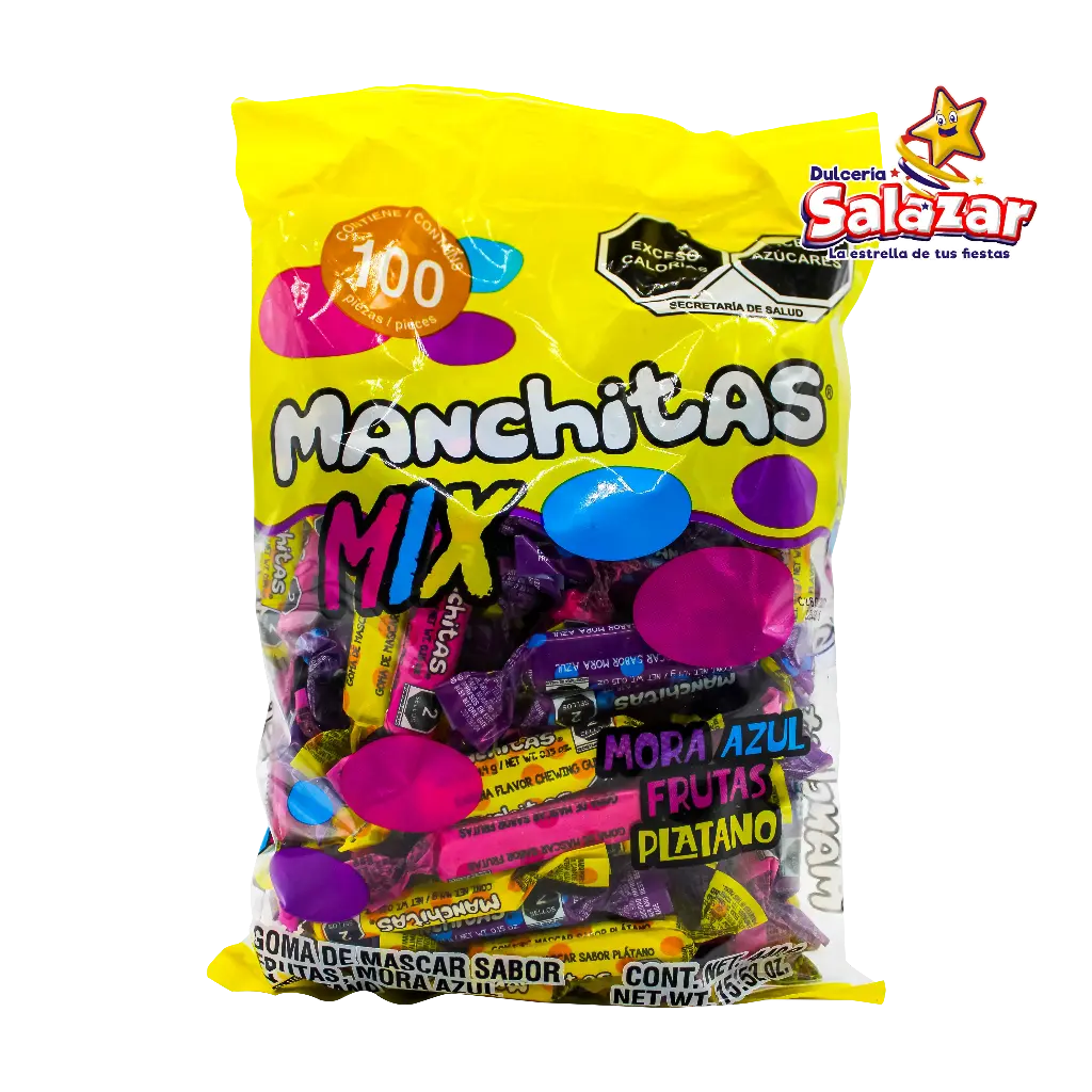CHICLE MANCHITAS MIX -B.440GR- "C/20/100