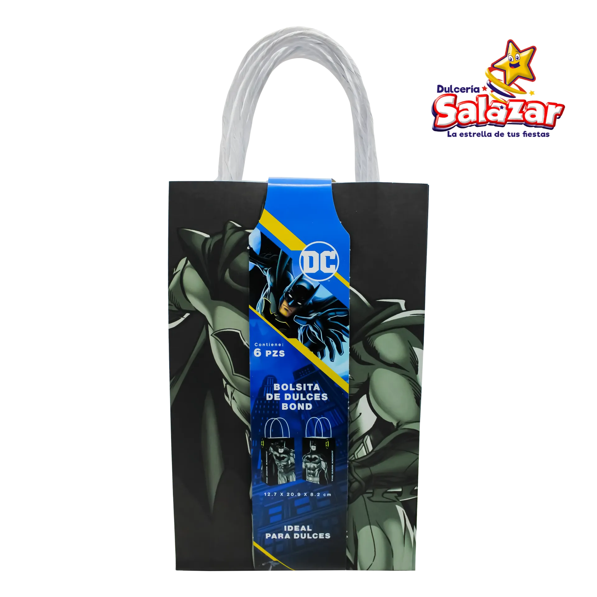 BOLSA DULCERA BOND C/ASA BATMAN -B.6PZA- "C/6/6"