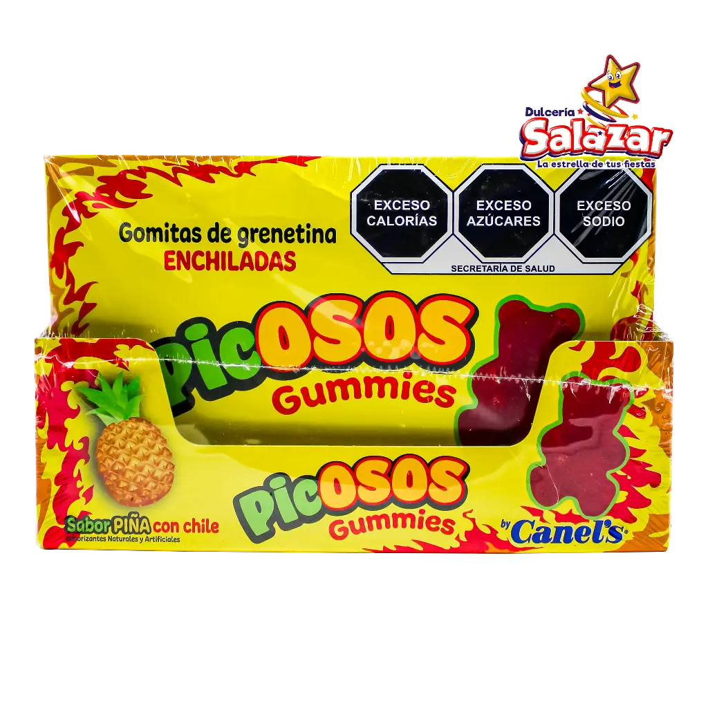 PICOSOS GUMMIES PIÑA CHILE CANELS-D.935G.- " C/6/11"