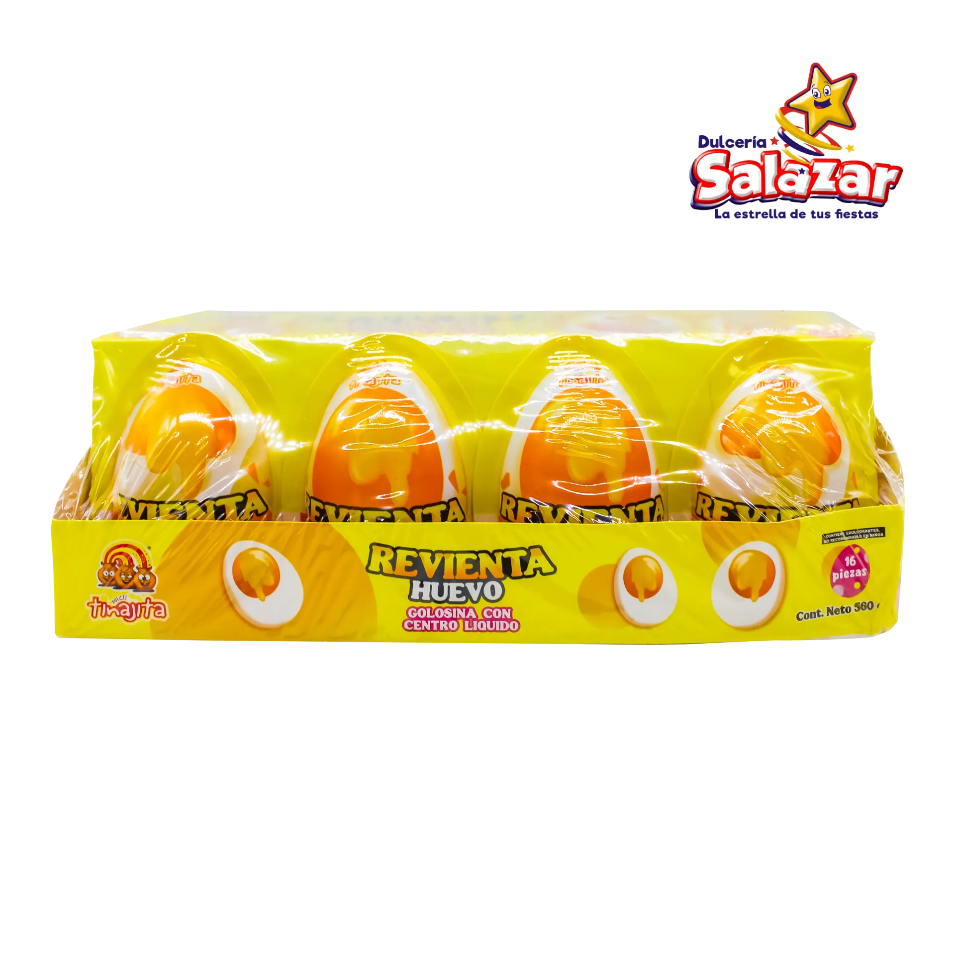 REVIENTA HUEVO JELLY TINAJITA -D.560GR- "C/30/16"