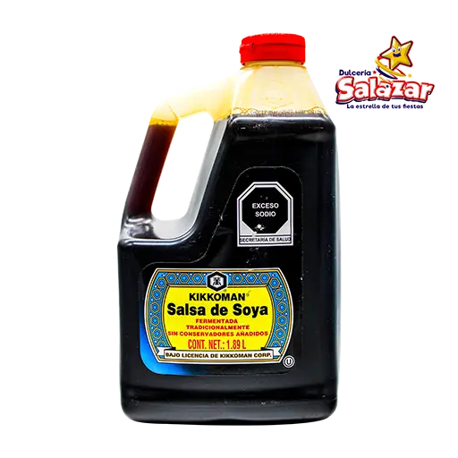 SALSA DE SOYA KIKOMAN 1,89LT "C/6/1"