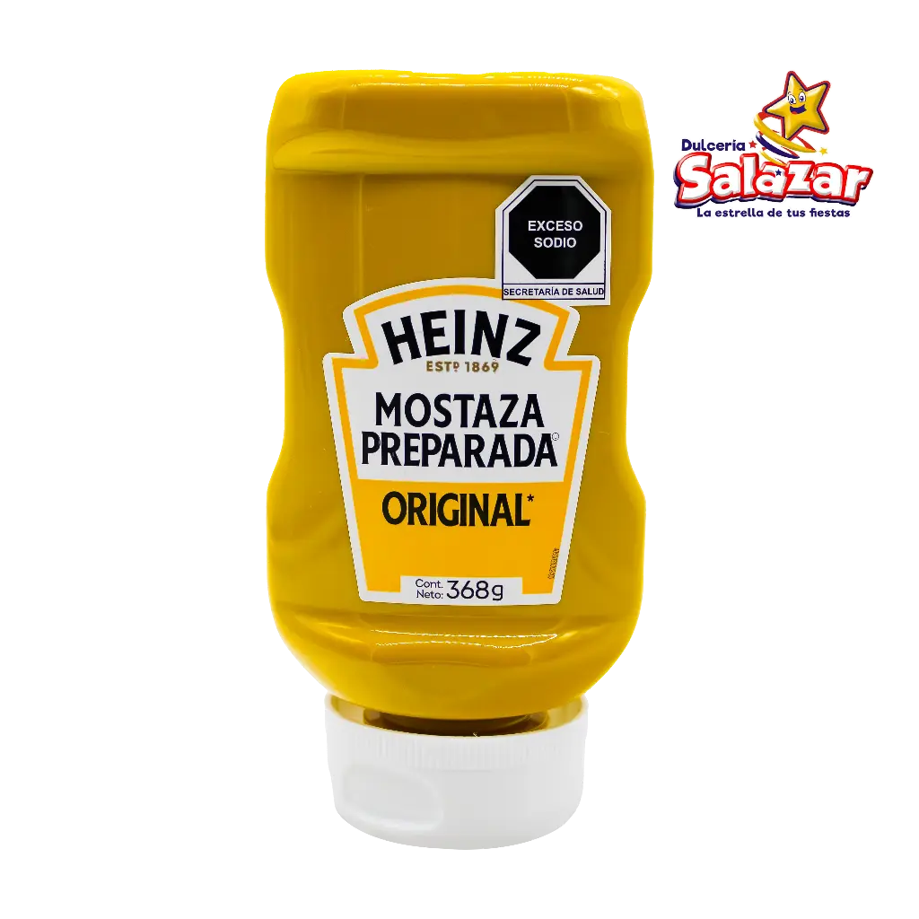 MOSTAZA PET 13OZ 368GR HEINZ "C/16/13"