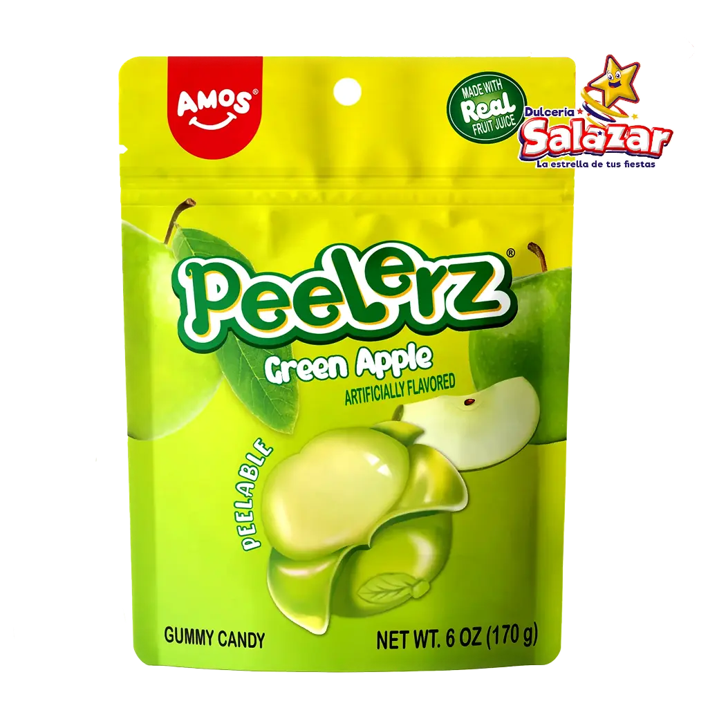[COLO0021] GOMITA PEELERZ MANZANA VERDE -B.65GR- "C/48/1"  