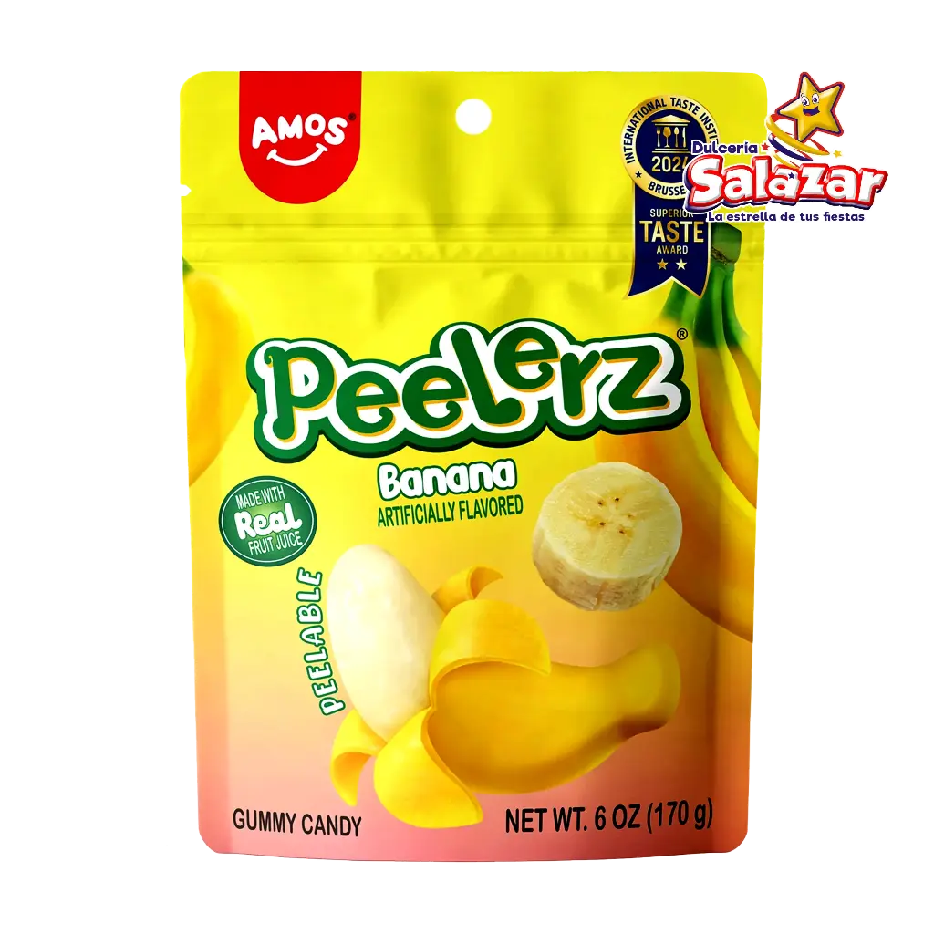 [COLO0022] GOMITA PEELERZ PLATANO -B.65GR- "C/48/1"   