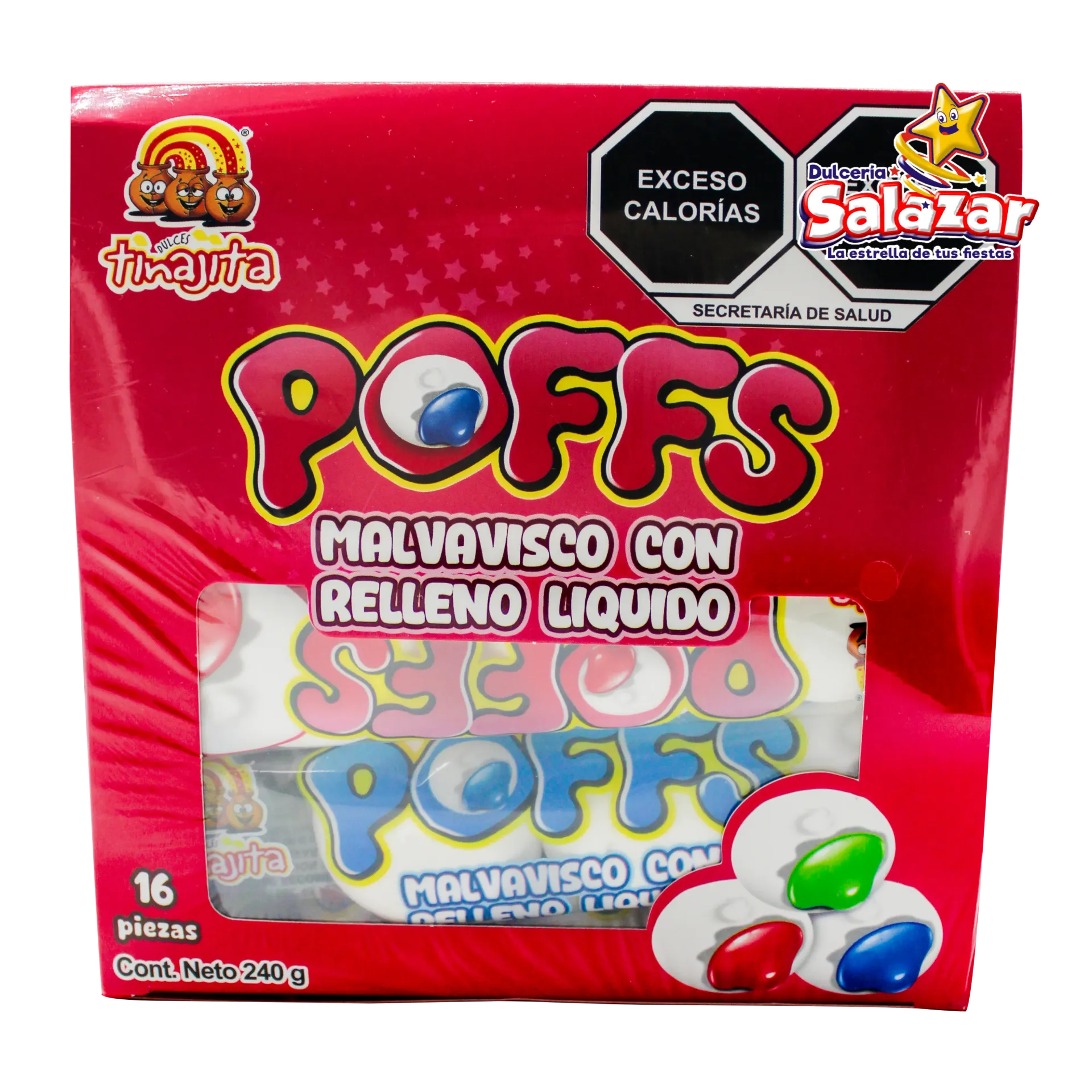 POFFS MALVAVISCO RELLENO TINAJITA "C/30/16"
