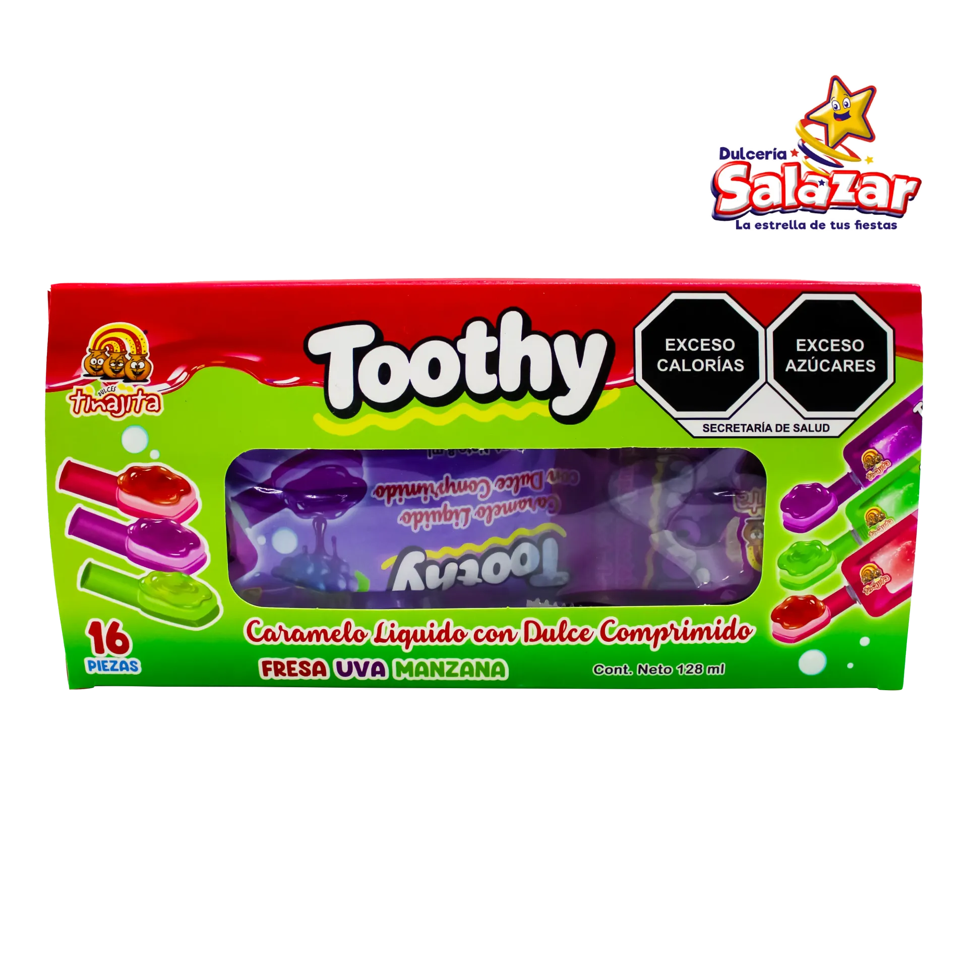 [TIN0506] TOOTHY CARAMELO LIQUIDO TINAJITA "C/30/16"