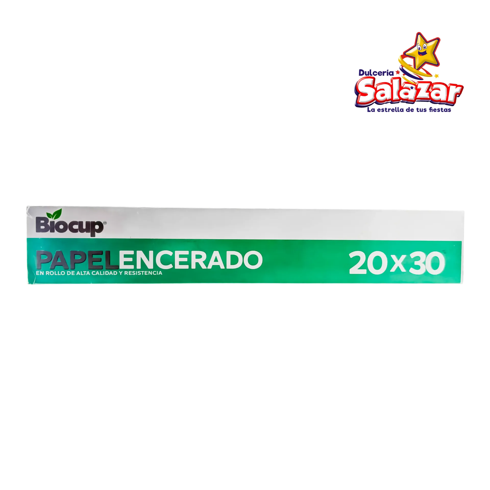 [CUP0049] PAPEL ENCERADO BIOCUP 20X30 CASERO "C/25/1"