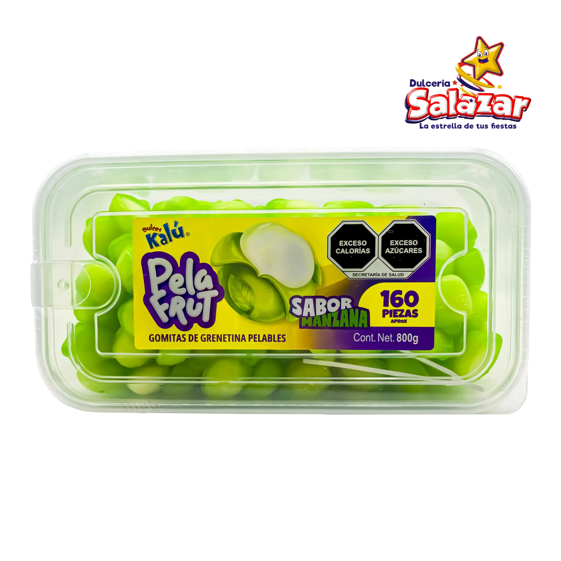 [CHI0133] GOMITA PELAFRUT MANZANA KALU -E.800GR- "C/12/160"