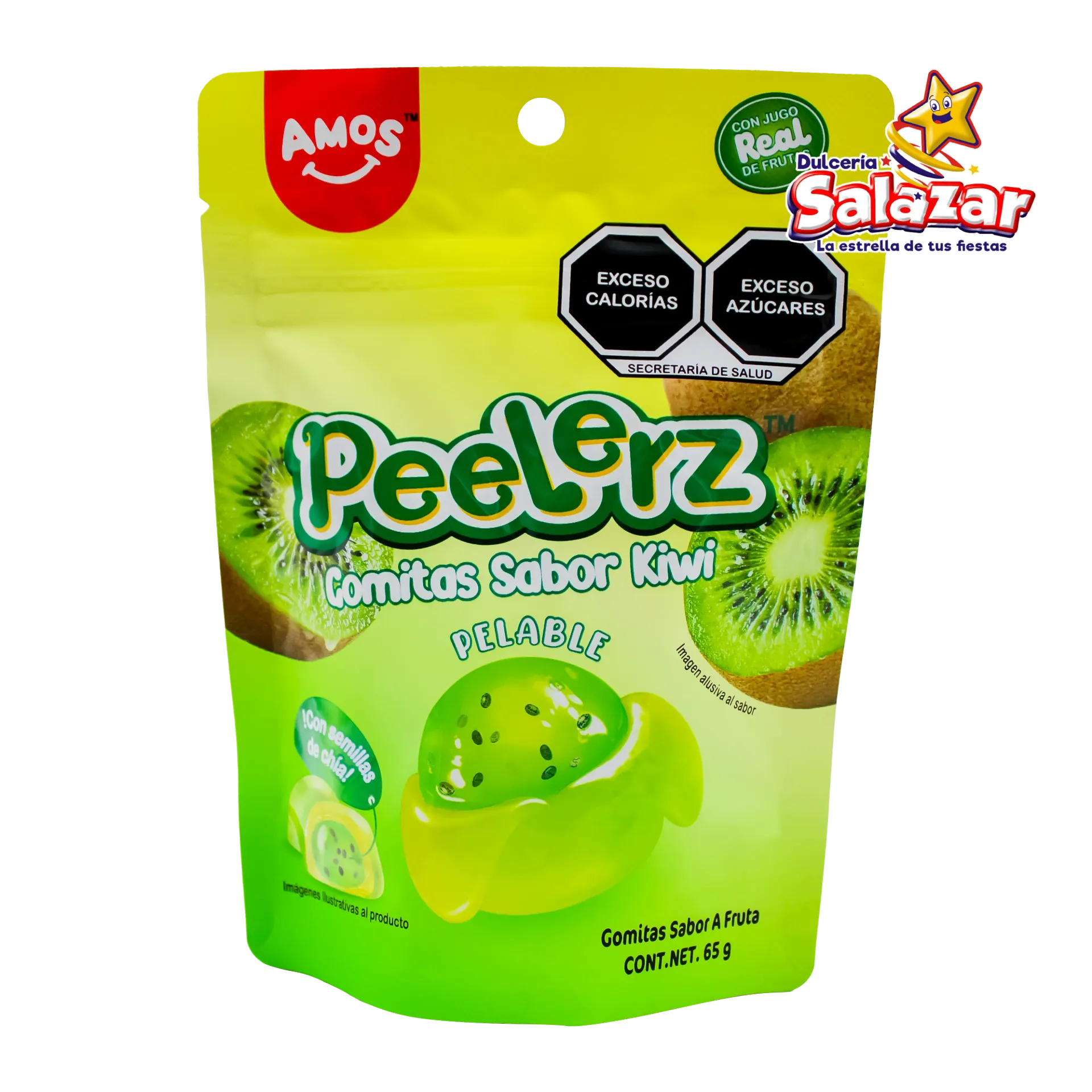 [COLO0030] GOMITA PEELERZ KIWI -B.65GR- "C/48/1"