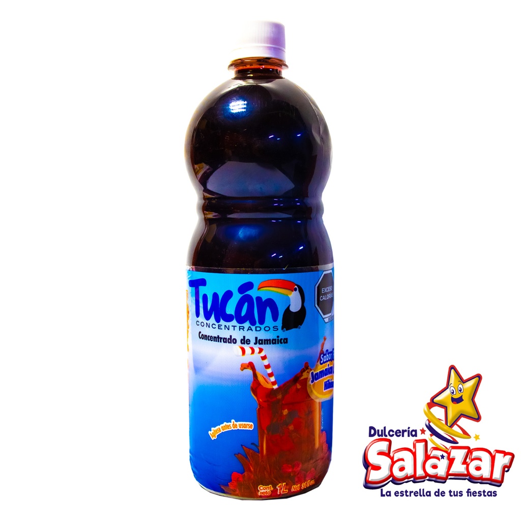JARABE JAMAICA TUCAN 1/2 GALON - "C/6/1"