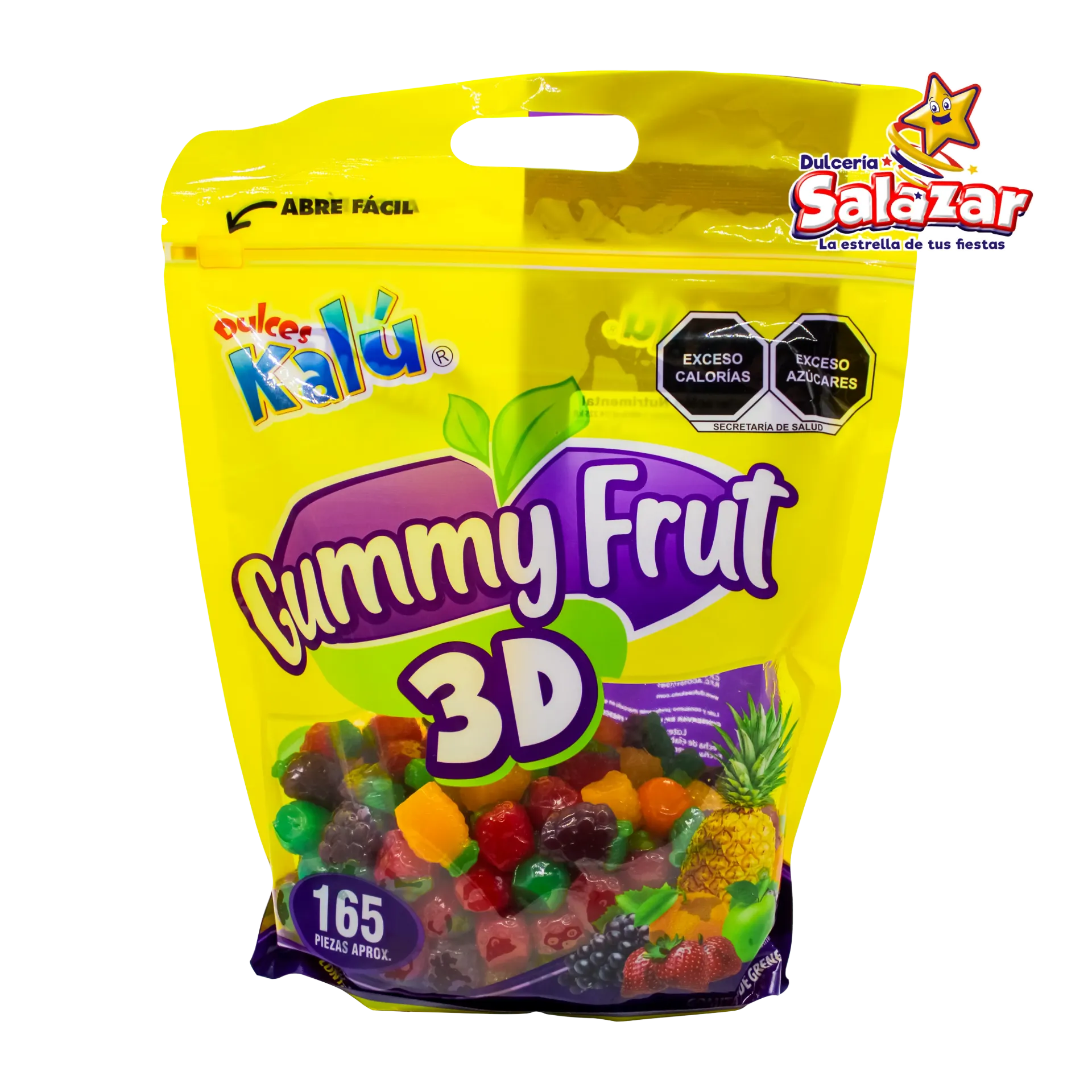 [CHI0148] GUMMY FRUT 3D KALU -B.1KG- "C/10/1"