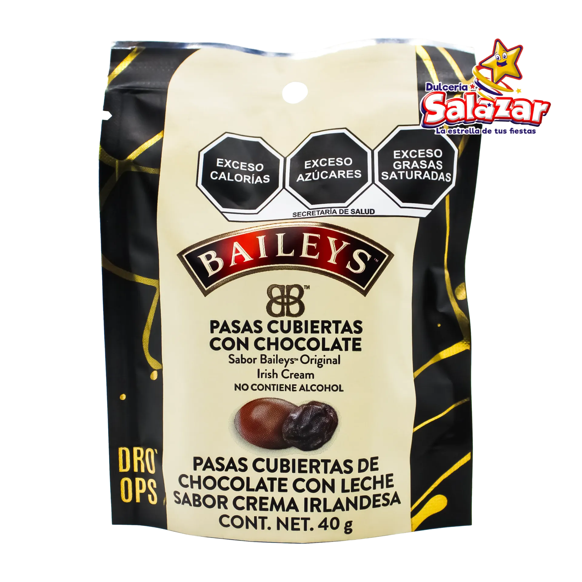 [FAP0081] BAILEYS PASAS C/CHOCOLATE DRO'OPS PROVIDENCIA -D.40GR- "C/24/12"