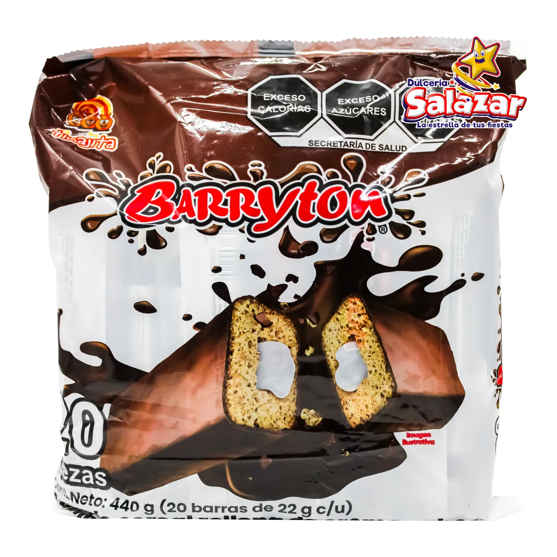 BARRYTON BARRA CHOCOLATE TINAJITA -B.440GR- "C/18/20"