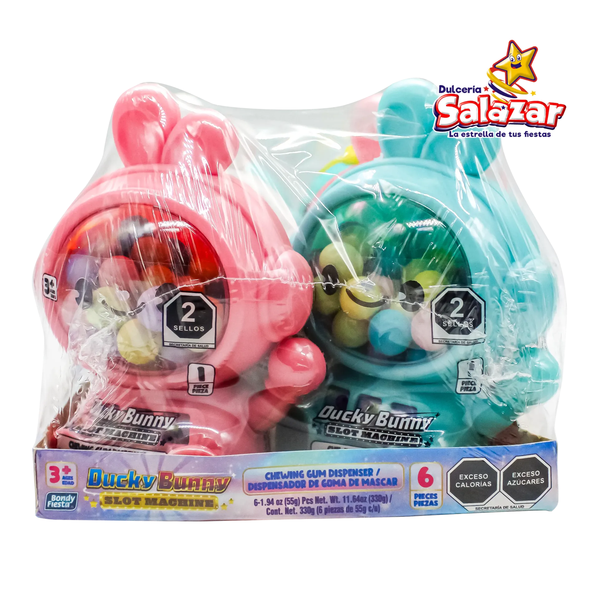 DISPENSADOR DUCKY BUNNY GOMA DE MASCAR BONDY -D.330GR- "C/13/6"