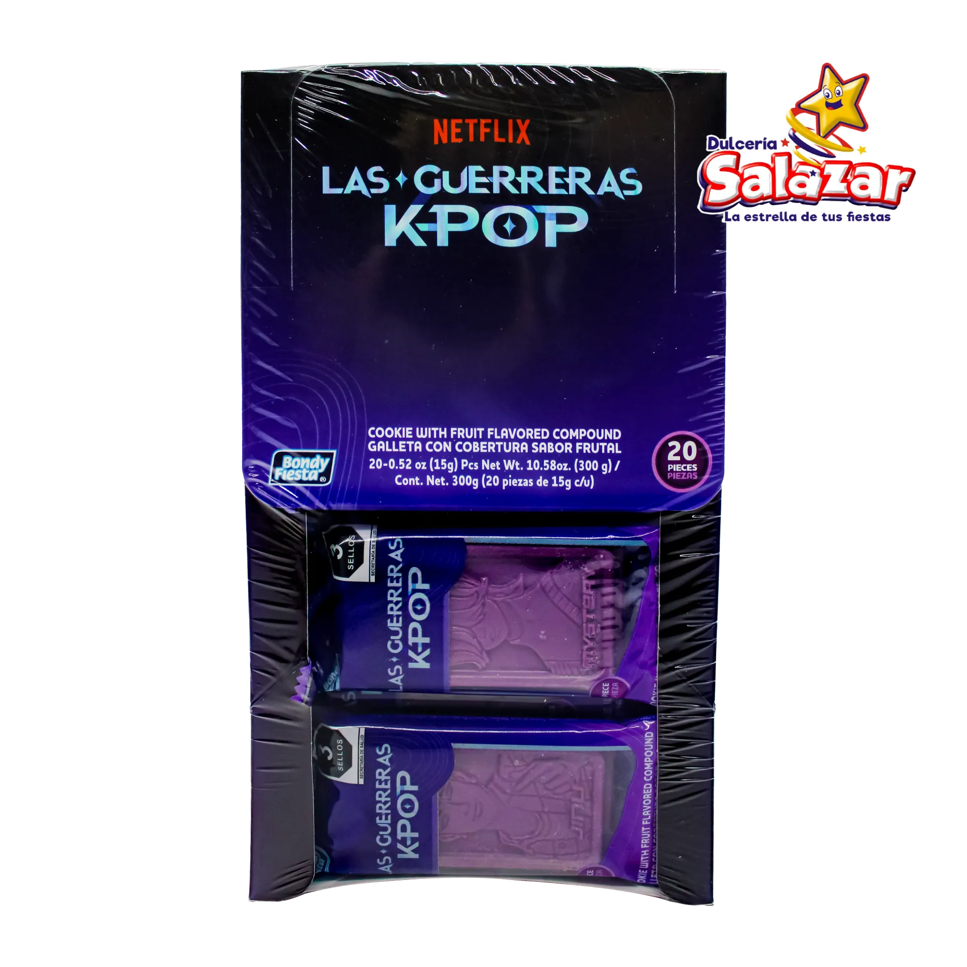 GALLETAS GUERRERAS K-POP BONDY -D.300GR- "C/24/20"