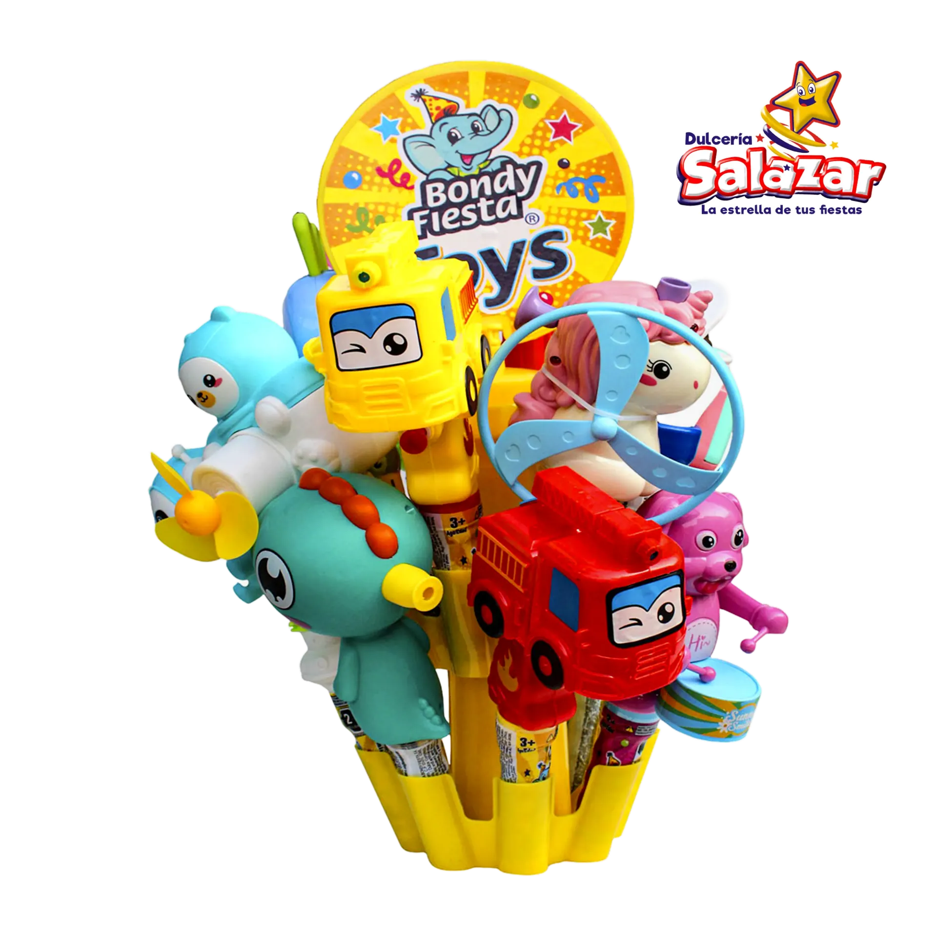 [BON0447] EXHIBIDOR BONDY TOYS BONDY FIESTA "C/4/16"